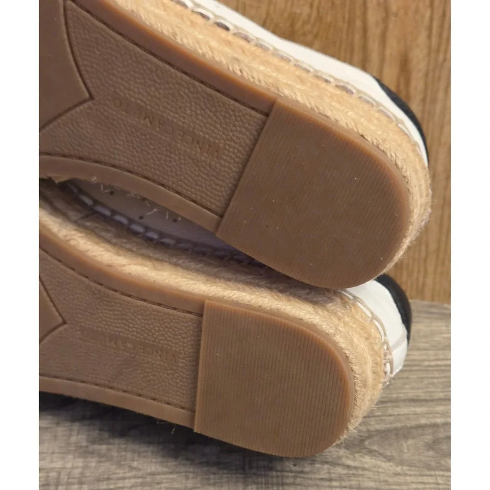 Vince Camuto Jinnie Espadrille Platform Sneaker Shoes Womens Size‎ 5 White